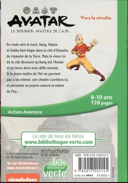 La Bibliotheque verte - Avatar - Vers la revolte