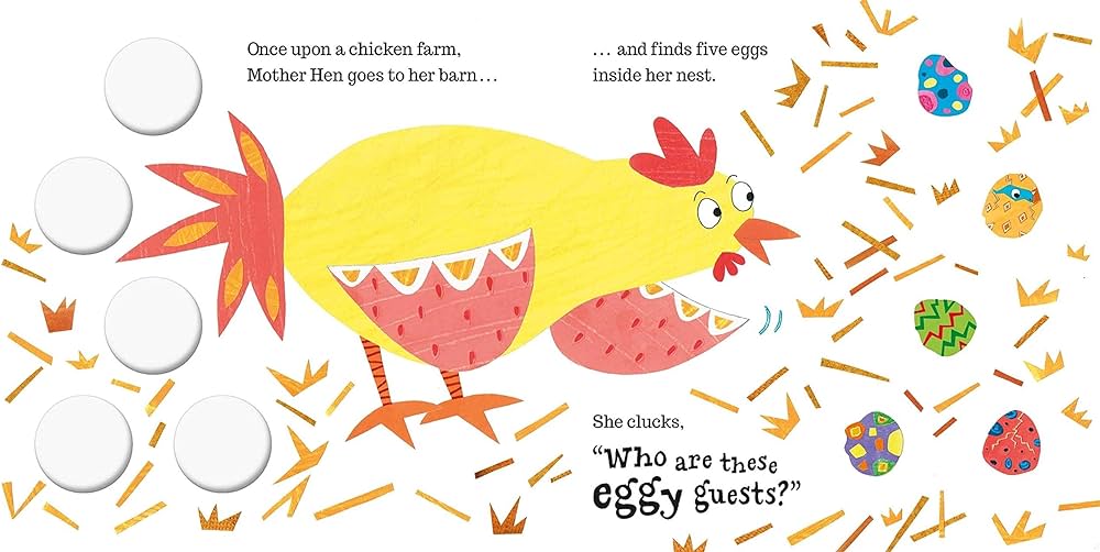 Count To 5 - Five Funny Eggs
