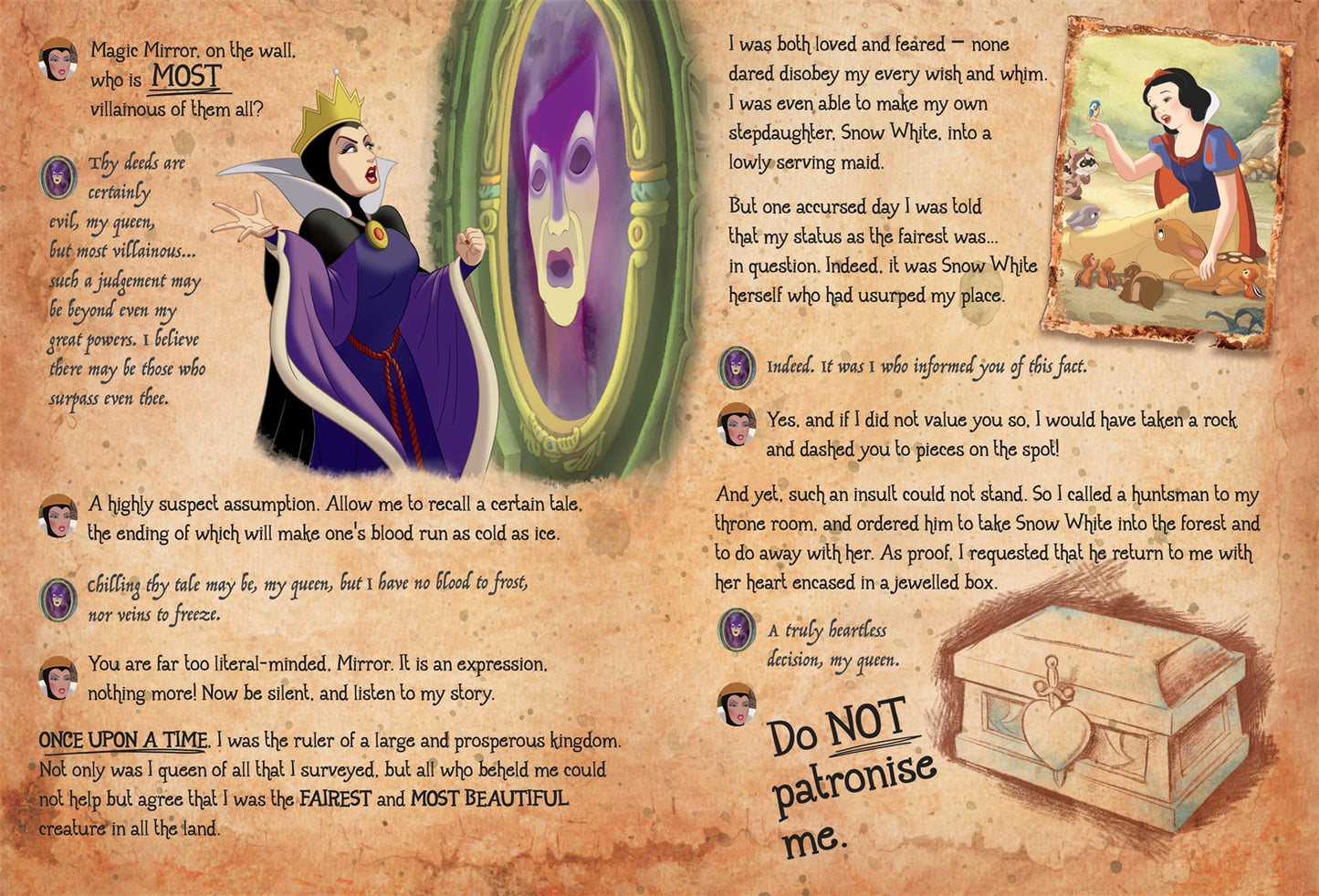 Disney Villains The Evilest Of Them All - Fact Book Disney