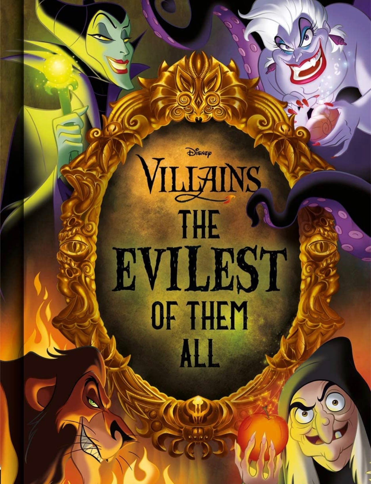 Disney Villains The Evilest Of Them All - Fact Book Disney