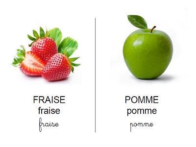 Mon imagier des fruits