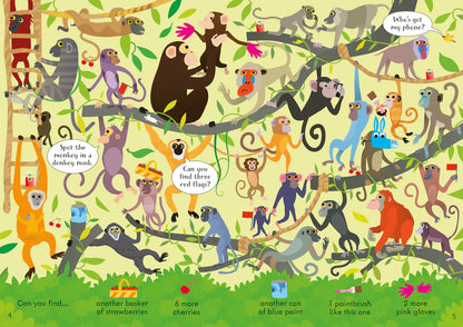 Look and Find Puzzles: At the Zoo