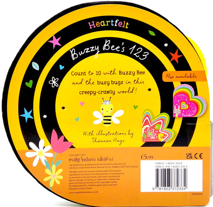 Heartfelt Buzzy Bee's 123