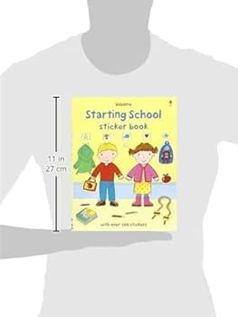 Usborne Starting School sticker book