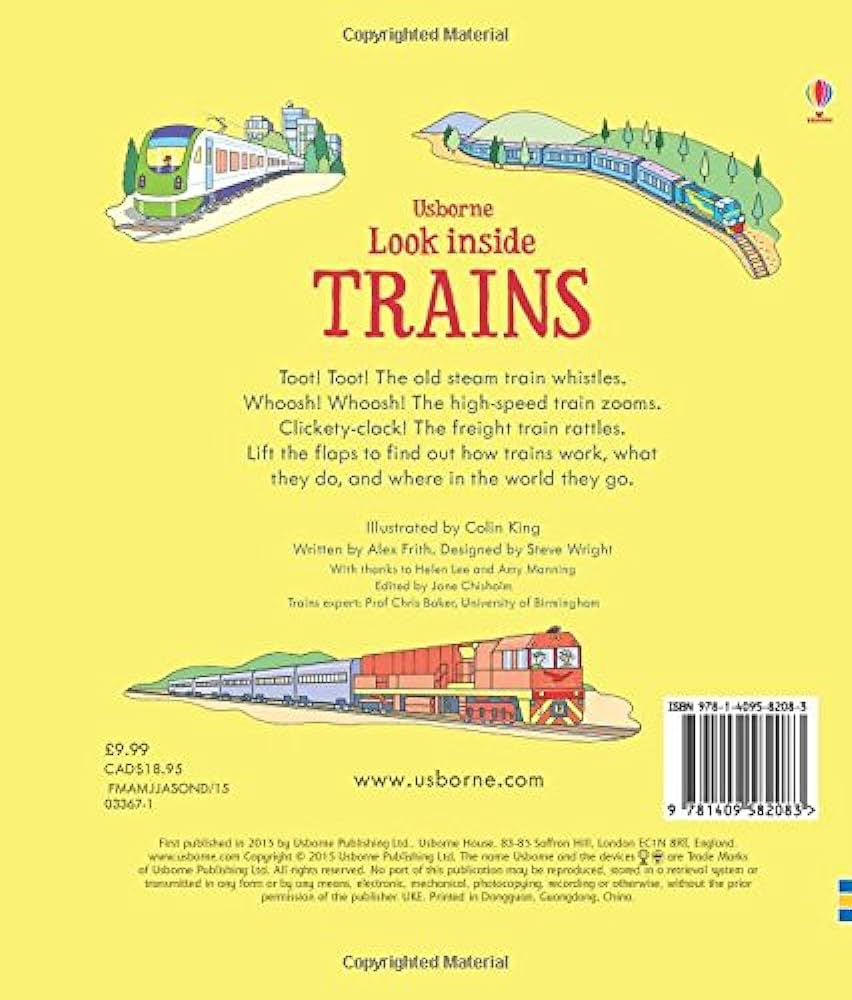 Look Inside: Trains