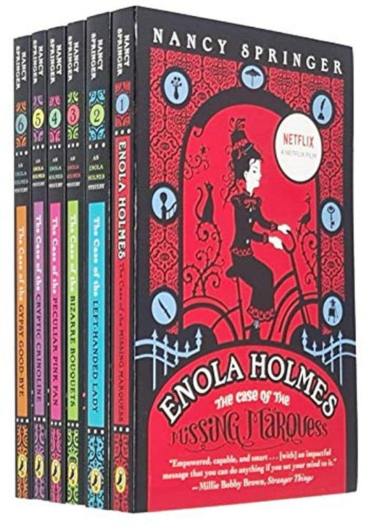 Enola Holmes Set 6books