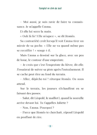 Mène ton enquête fleurus - Complot au club de foot