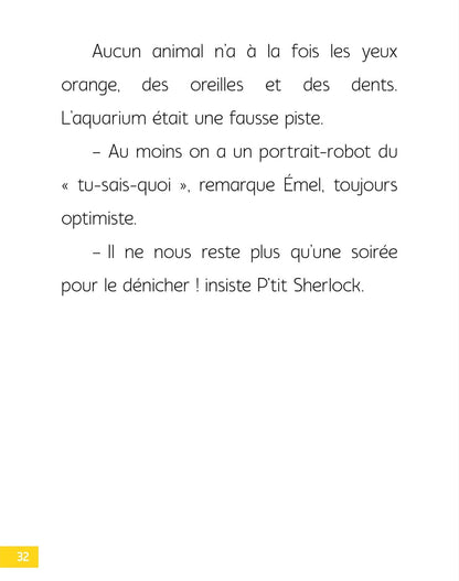 P'tit Sherlock Mystere en Classe de Mer