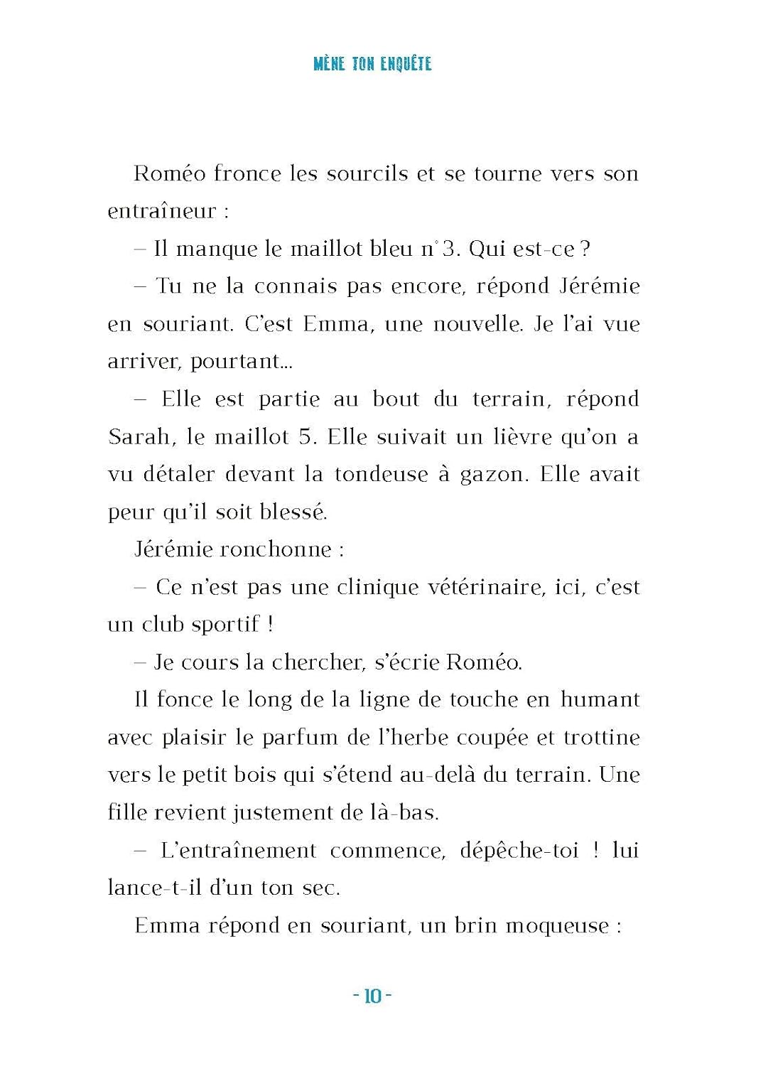 Mène ton enquête fleurus - Complot au club de foot