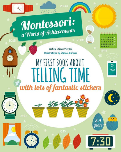 Montessori : My First Book about Telling the Time