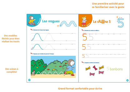 T'choupi - Mon cahier ardoise Ma petite section