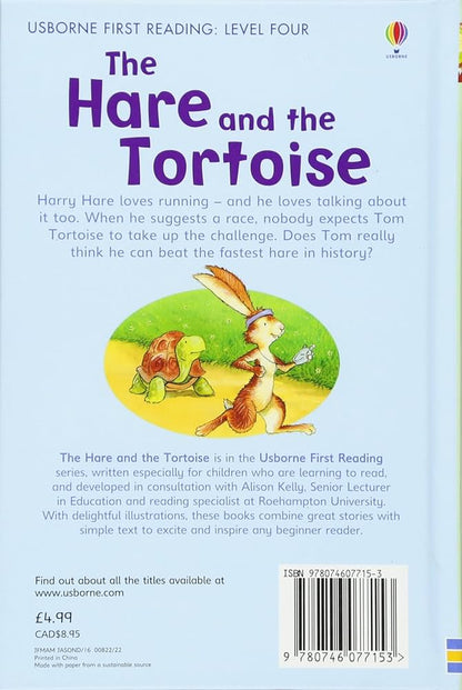 Paperback Stories - Usborne - First Reading - The Hare and The Tortoise