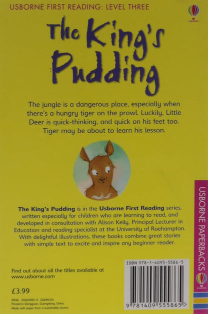 Paperback Stories -nUsborne - First Reading - The Kings Pudding