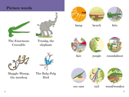 Roald Dahl: The Enormous Crocodile - Ladybird Readers Level 3