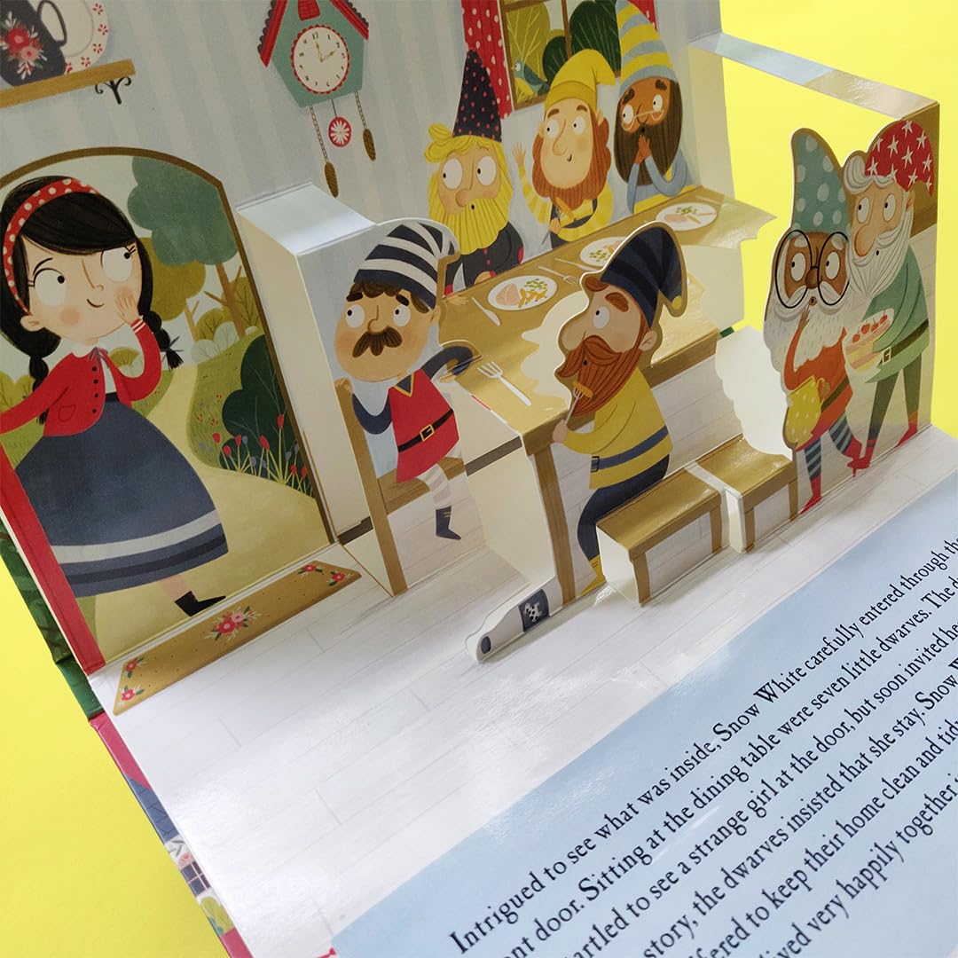 Snow White And The Seven Dwarves - Fairy Tale Pop-Up Book