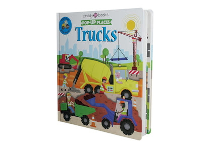 Priddy Books - Pop-Up Places Trucks