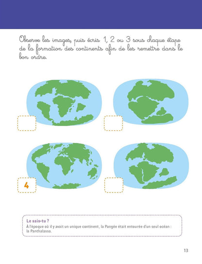 Montessori - Grand Cahier Decouverte des sciences