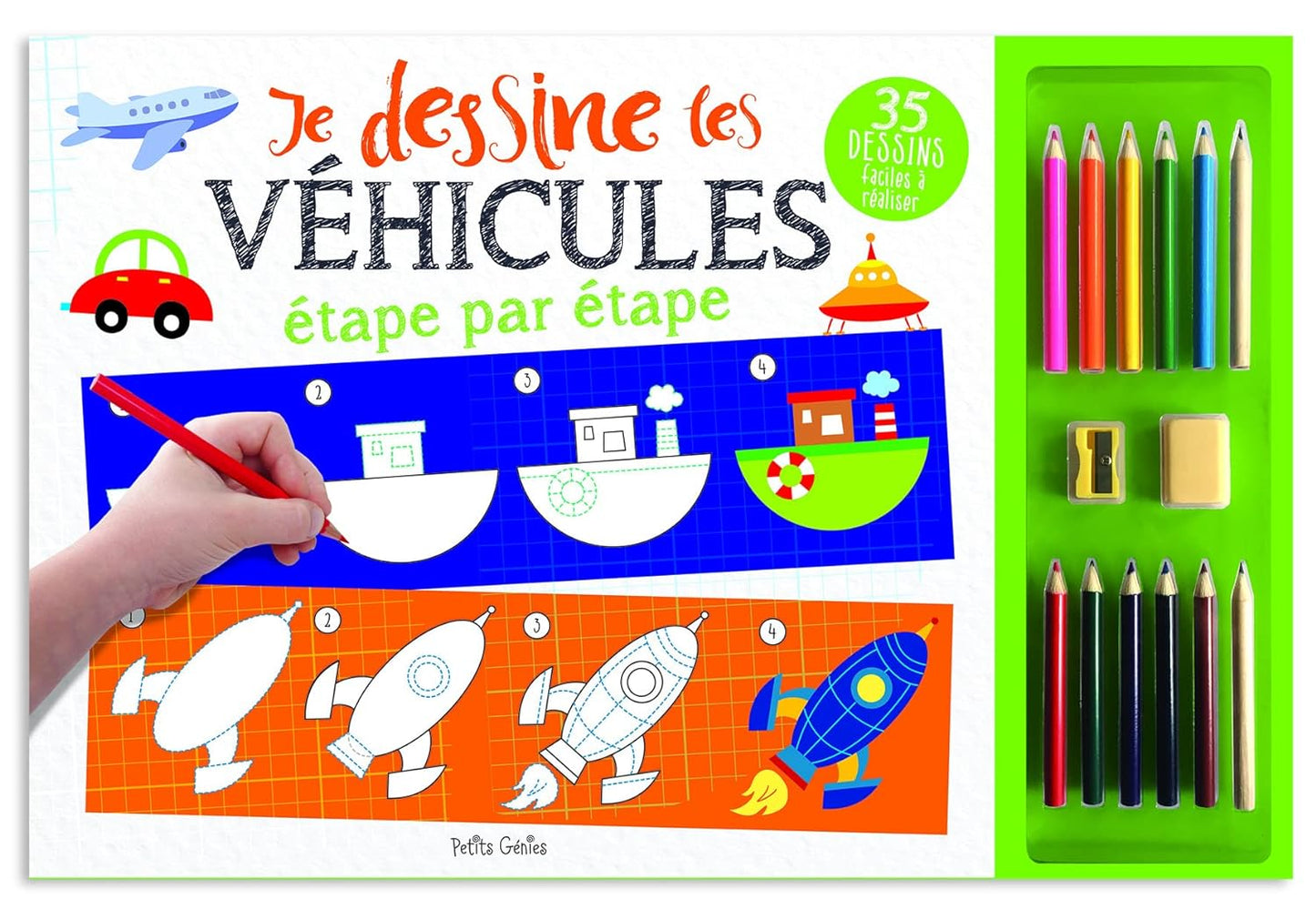 Je Dessine Les Vehicules Etape Par Etape