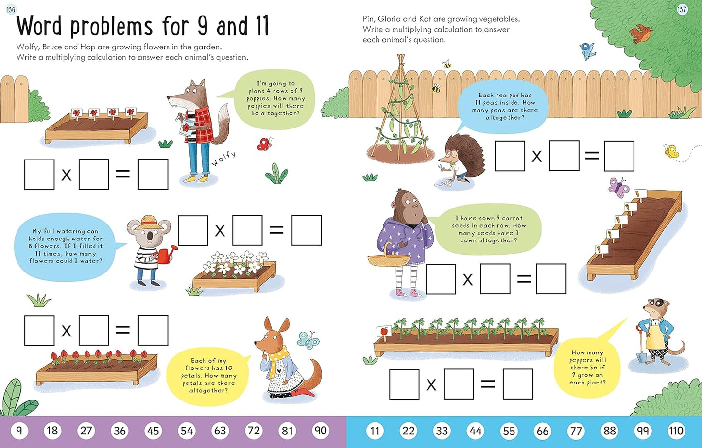 Usborne English and Maths Giant Workbook 7-8 collection