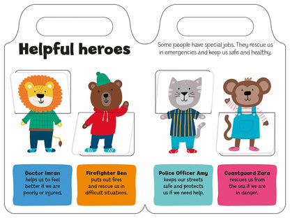 Priddy Books - Helpful Heroes: Rescue