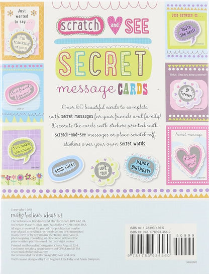 Scratch and See Secret Message Cards