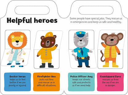 Priddy Books - Helpful Heroes: Rescue