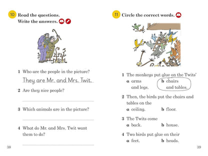 Ladybird Readers Level 1 - Roald Dahl: The Twits (ELT Graded Reader)