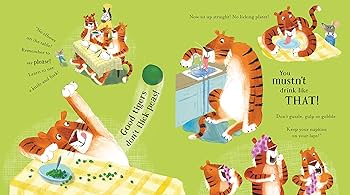 Good Behaviour Guides: Table Manners for Tigers