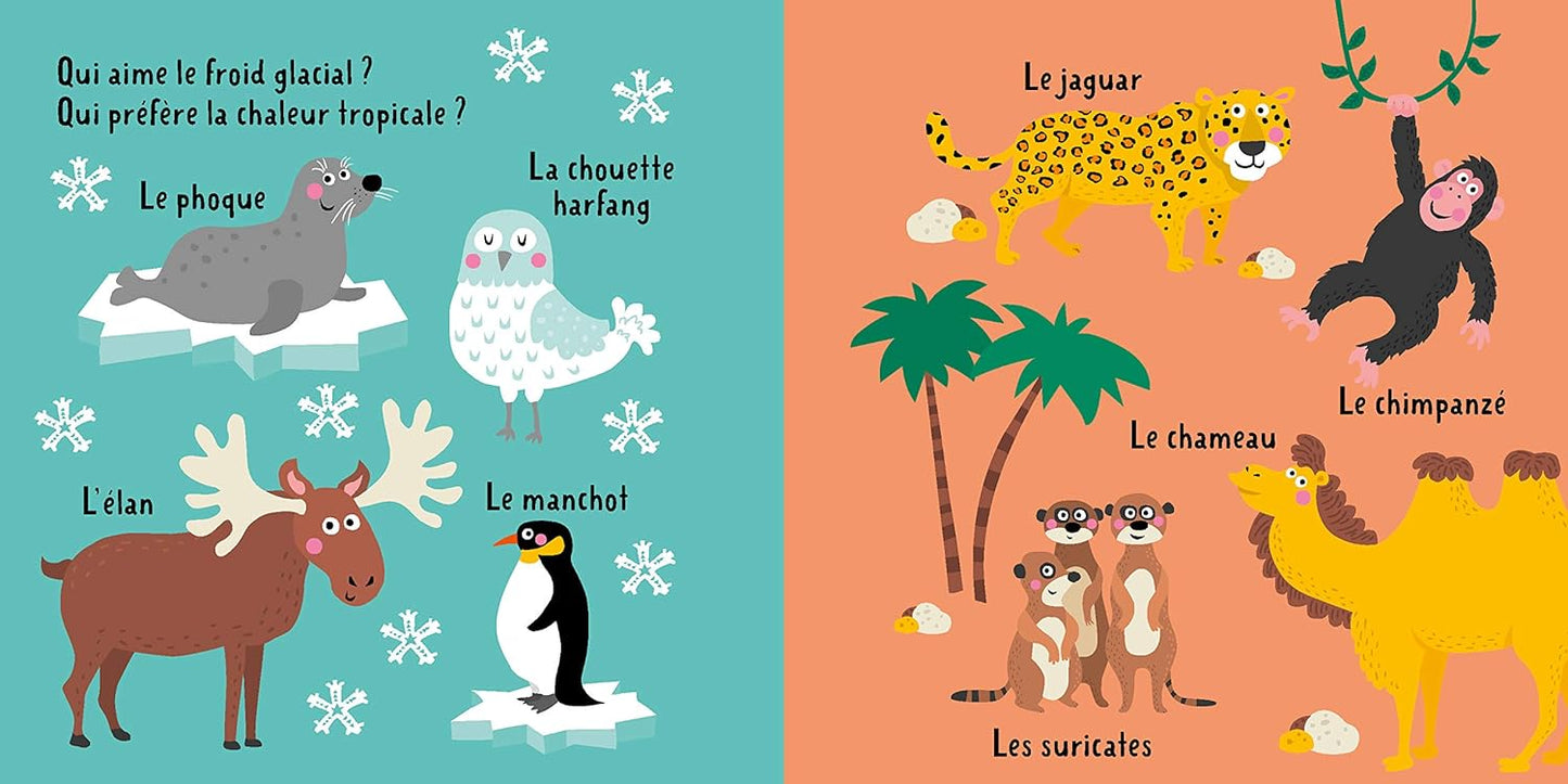 Un Livre Indestructible, Mon imagier des animaux