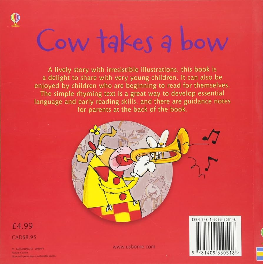 Listen & Learn Story Books: Cow Takes a Bow