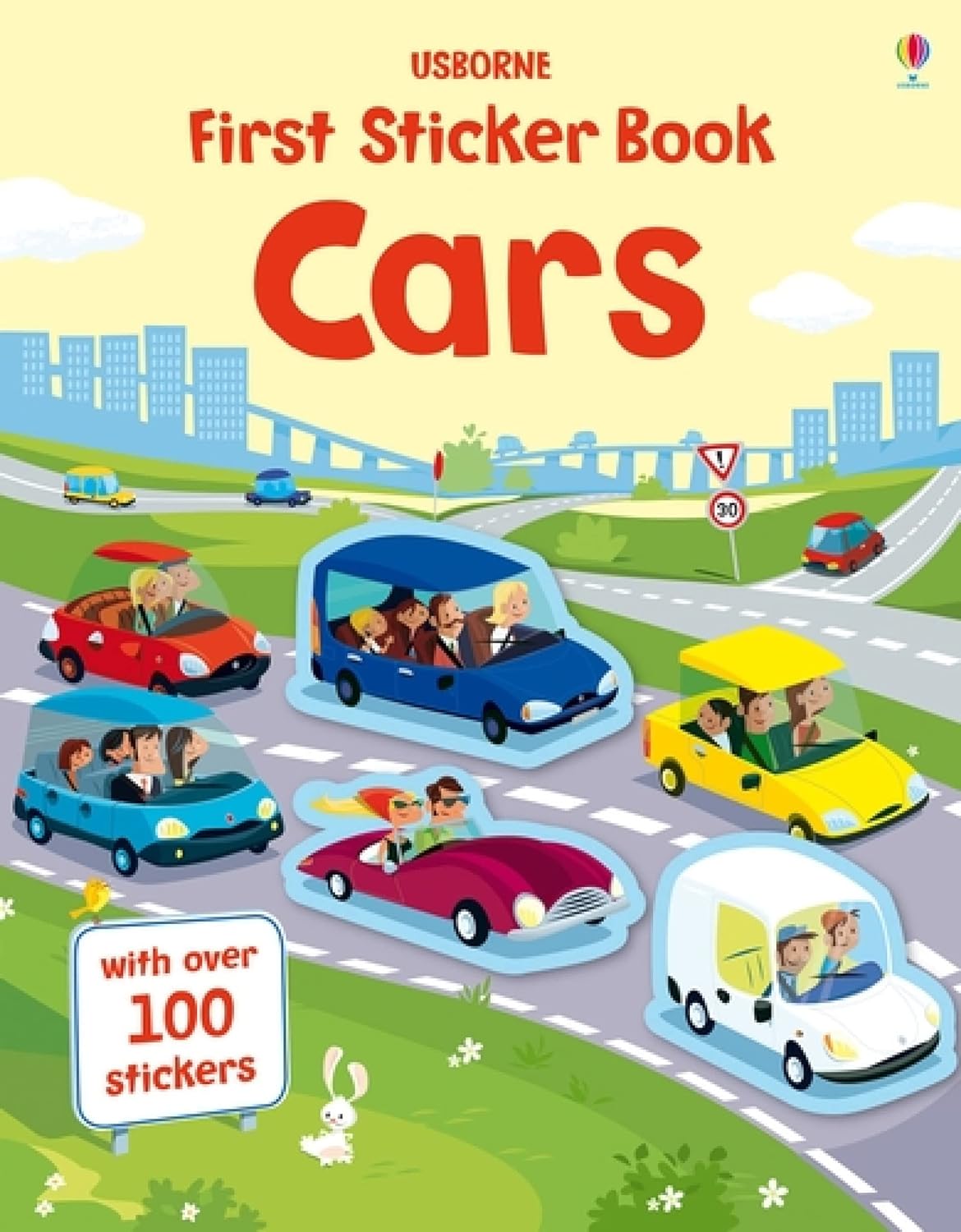 First sticker book : Cars