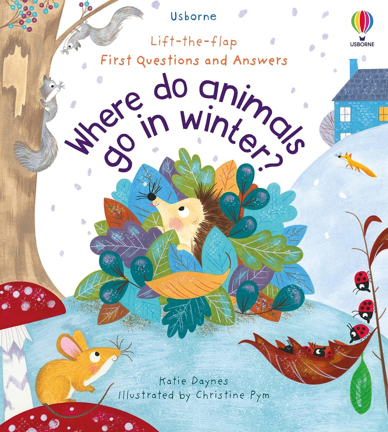 Lift-the-Flap First Questions and Answers: Where do animals go in winter?