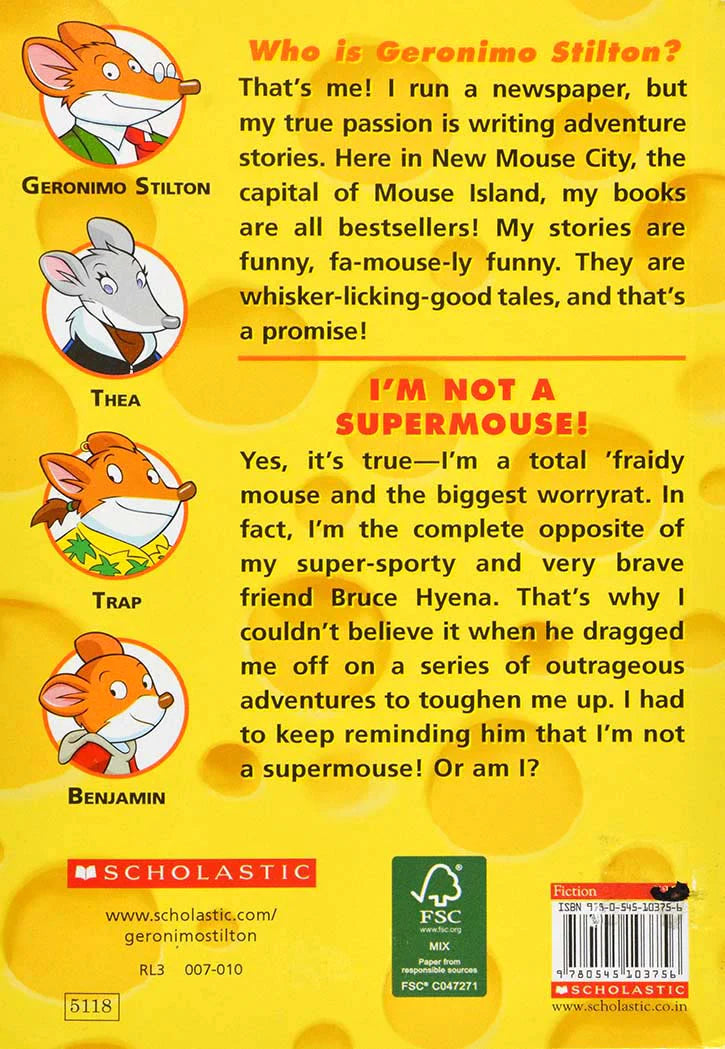 I'm not a Supermouse - Geronimo Stilton