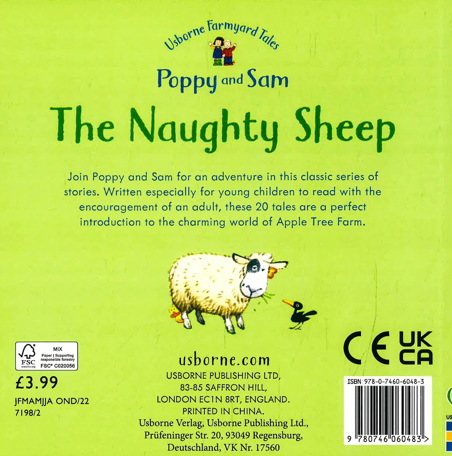 Farmyard Tales Poppy and Sam: The Naughty Sheep