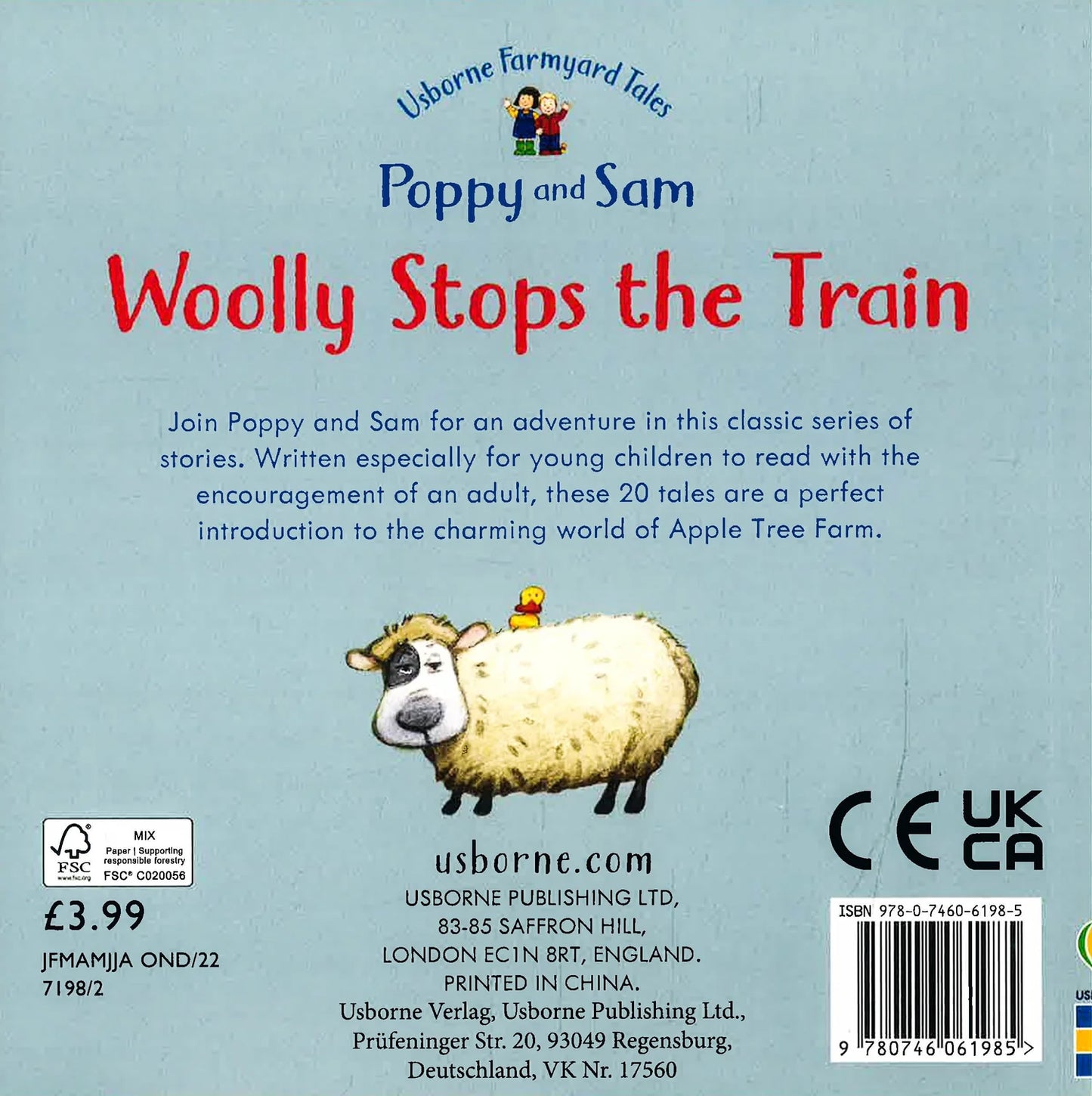 Farmyard Tales Poppy and Sam: Woolly Stops the Train