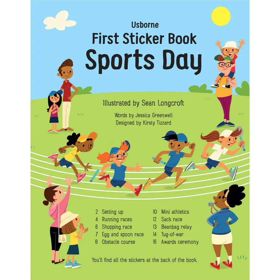 Usborne First Sticker Book Sports Day