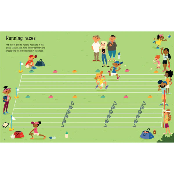 Usborne First Sticker Book Sports Day