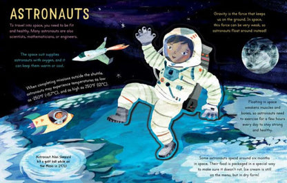 Pop-Up Book - Curious Kids - Stars and Space