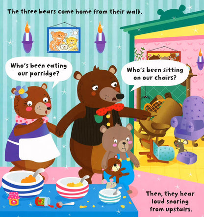 Goldilocks Interactive Story Time - Surprise Boards