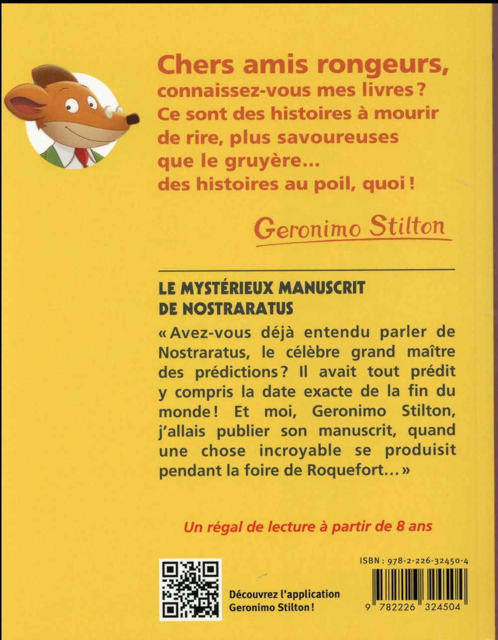 Geronimo Stilton - Le Mysterieux Manuscrit de Nostraratus