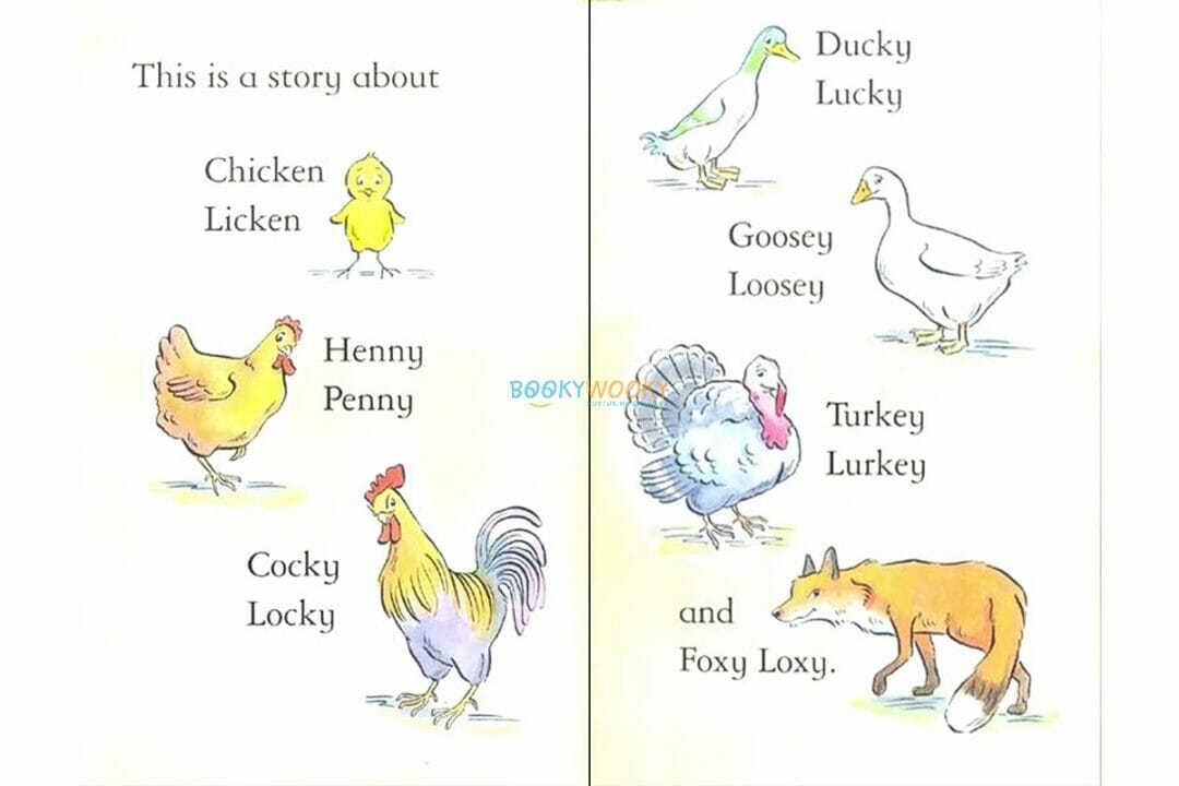 Paperback Stories - Usborne - First Reading - Chicken Licken