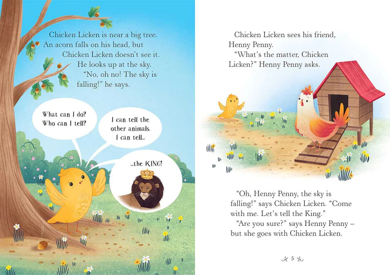 Paperback Stories - Usborne - First Reading - Chicken Licken