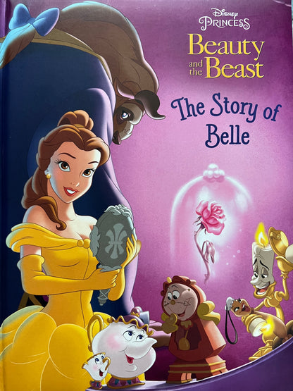 Disney Princess - Beauty and the Beast - The Story of Belle - Hard-Covered