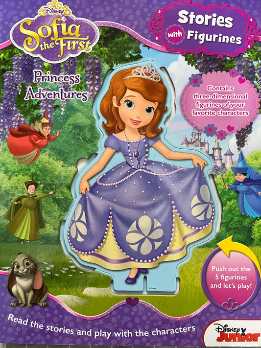 Sofia the First Storybook with push-out figurines