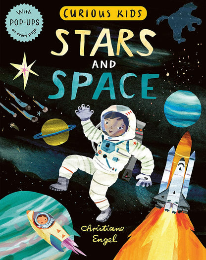 Pop-Up Book - Curious Kids - Stars and Space