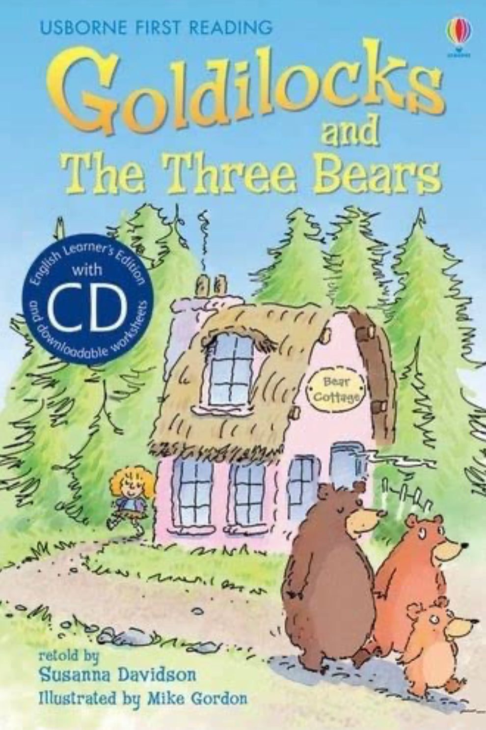 Paperback Stories - Usborne - First Reading - Goldilocks and The Three Bears