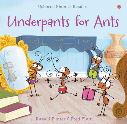 Paperback Stories - Usborne - Phonics Readers - Underpants For Ants