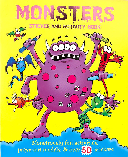 Monsters Sticker and Activity book