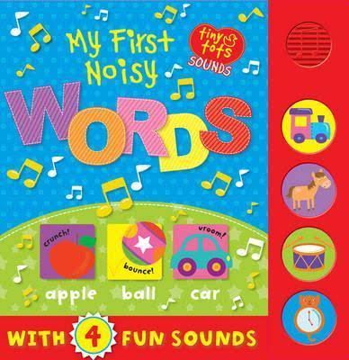 Tiny Tots Cased Sound Board - My First Noisy Words