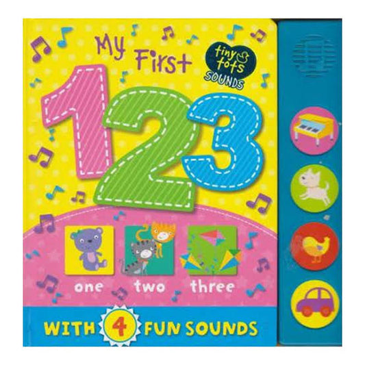 Tiny Tots Cased Sound Board - My First 123